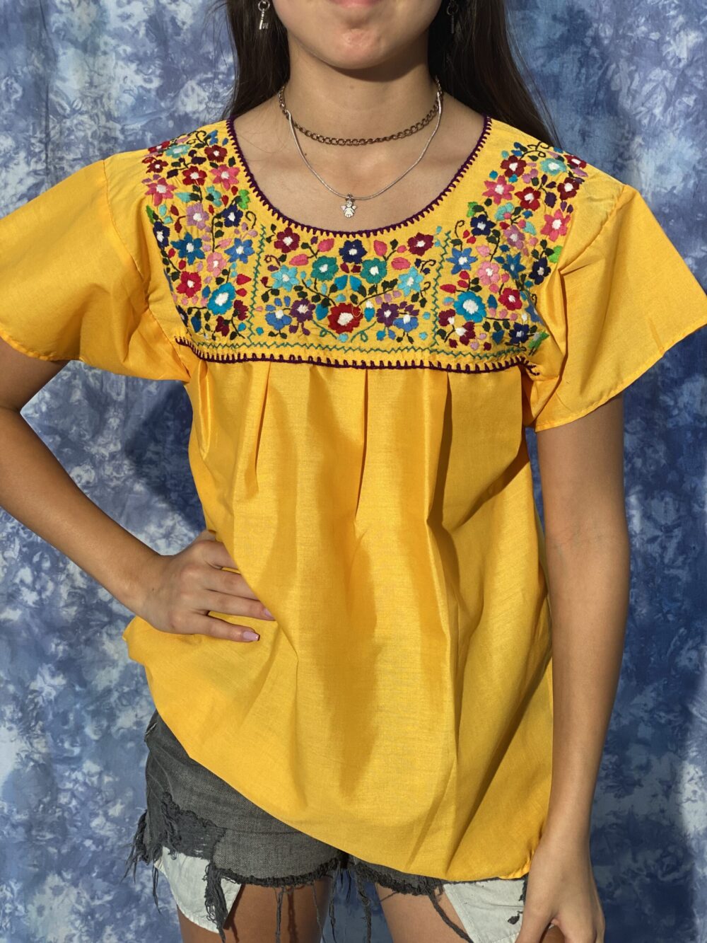 MEXICAN PUEBLA DRESSES - MINI