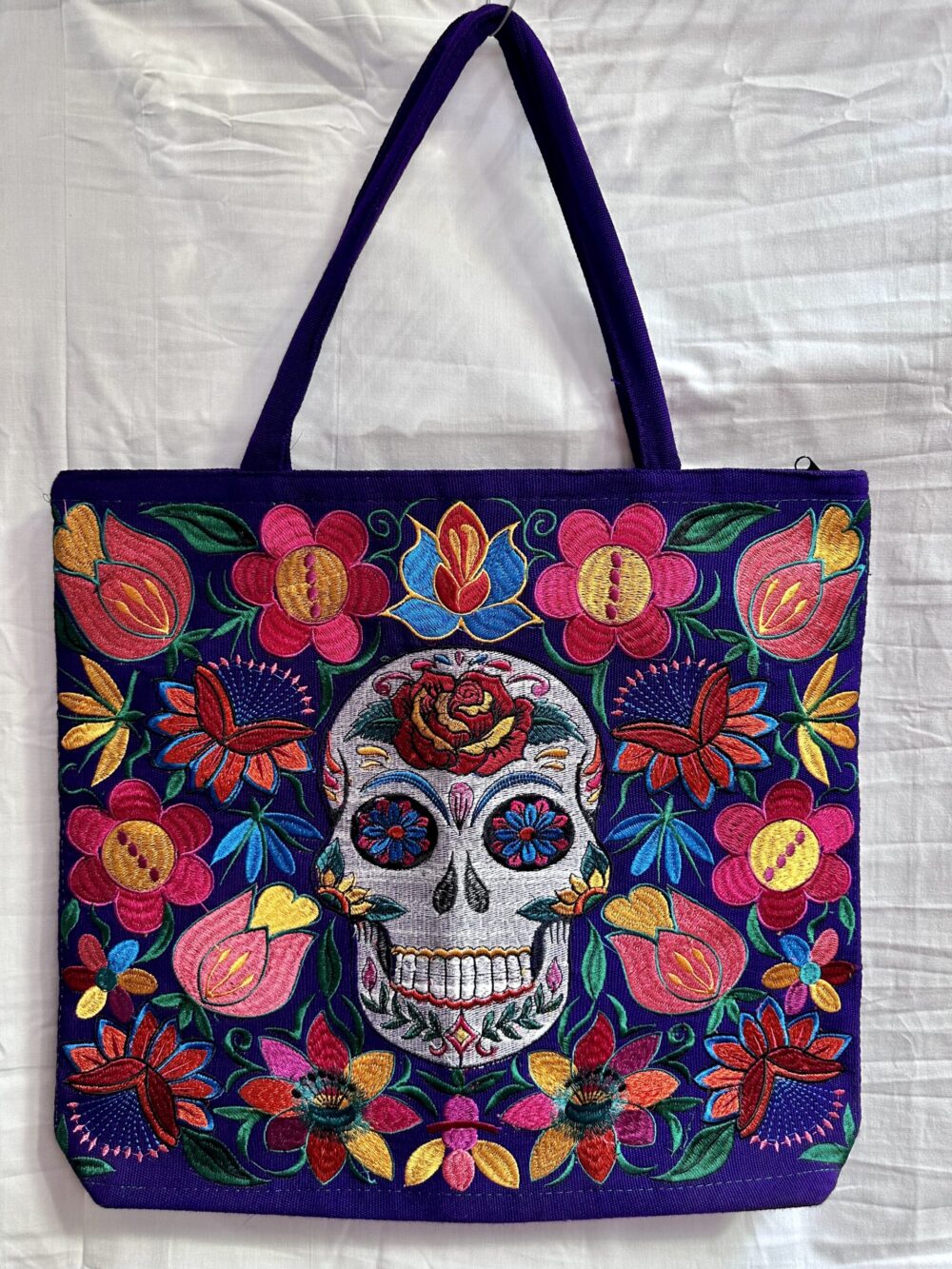 GUATEMALA PURSE-SKULL